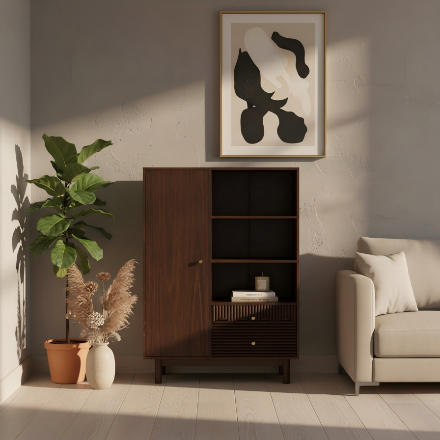 Waveloom Tall Cabinet